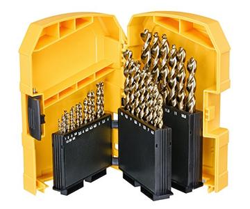 tough case grande con 29 brocas para metal extreme 2 dewalt