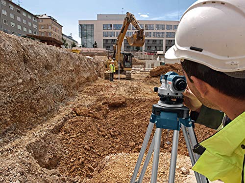 Bosch - Kit de nivel óptico con 32 lentes de aumento de potencia, trípode y varilla GOL 32CK