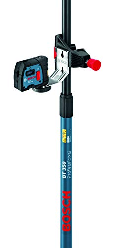 Bosch Professional BT 350 - Barra telescópica para nivel láser (140 – 350 cm, en caja)