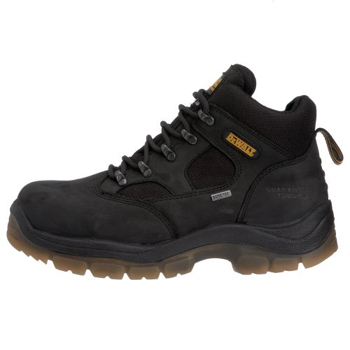 DeWalt Challenger Schwarz 2 - Botas de cuero para hombre, color negro, talla 12 UK (46 EU)