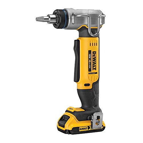 DeWalt DCE400D2-QW DCE400D2-QW-Expandidora de Tubo XR 18V con 2 baterías Li-Ion 2Ah.Incluye Cabezal Ø16,20 y 25mm y maletín TSTAK