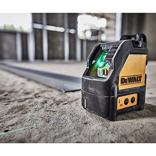 DEWALT DW0889CG-XJ Pack nivel láser en cruz verde DW088CG + medidor DW099E