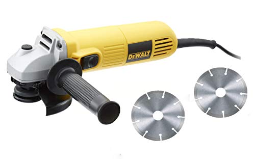 DeWalt Mini-amoladora DWE4016D2 730W 115mm + 2 Discos de diamante