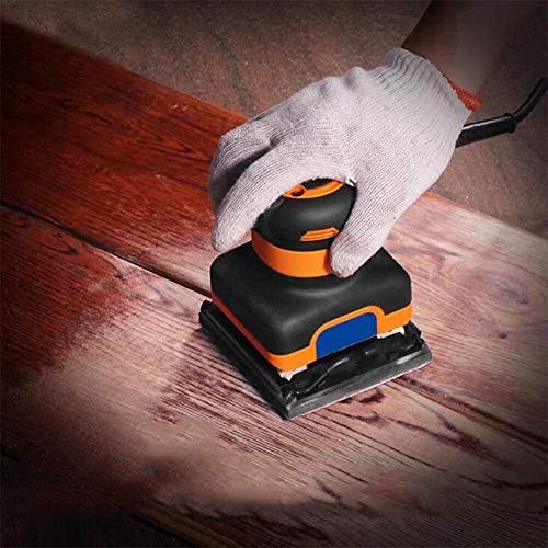 Lijadora Random Orbital Sander, Orbit Sander Polvo Sellado conmutador Ideal for el Bricolaje Lijado Pulido de Madera decoración del hogar DIY de Trabajo